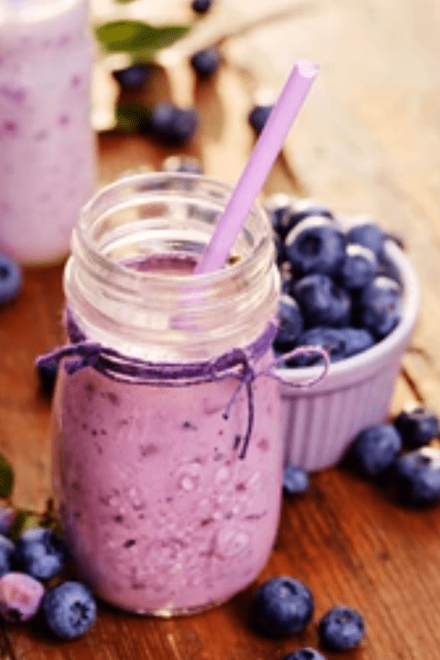 Rockin' Wellness Blueberry Coconut Smoothie