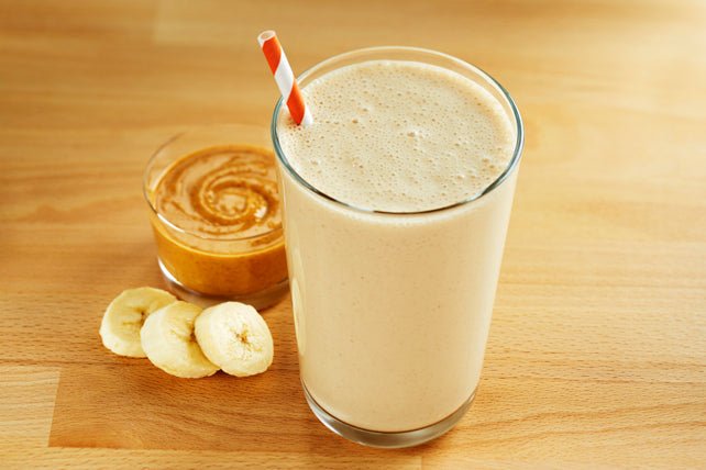 Rockin Wellness Chocolate Peanut Butter Banana Smoothie