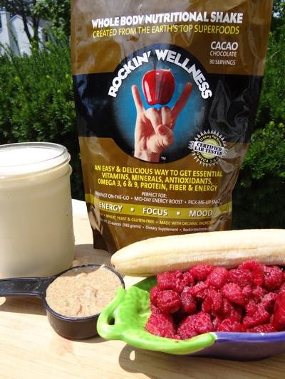 Rockin' Wellness Nutrition PB&J Smoothie