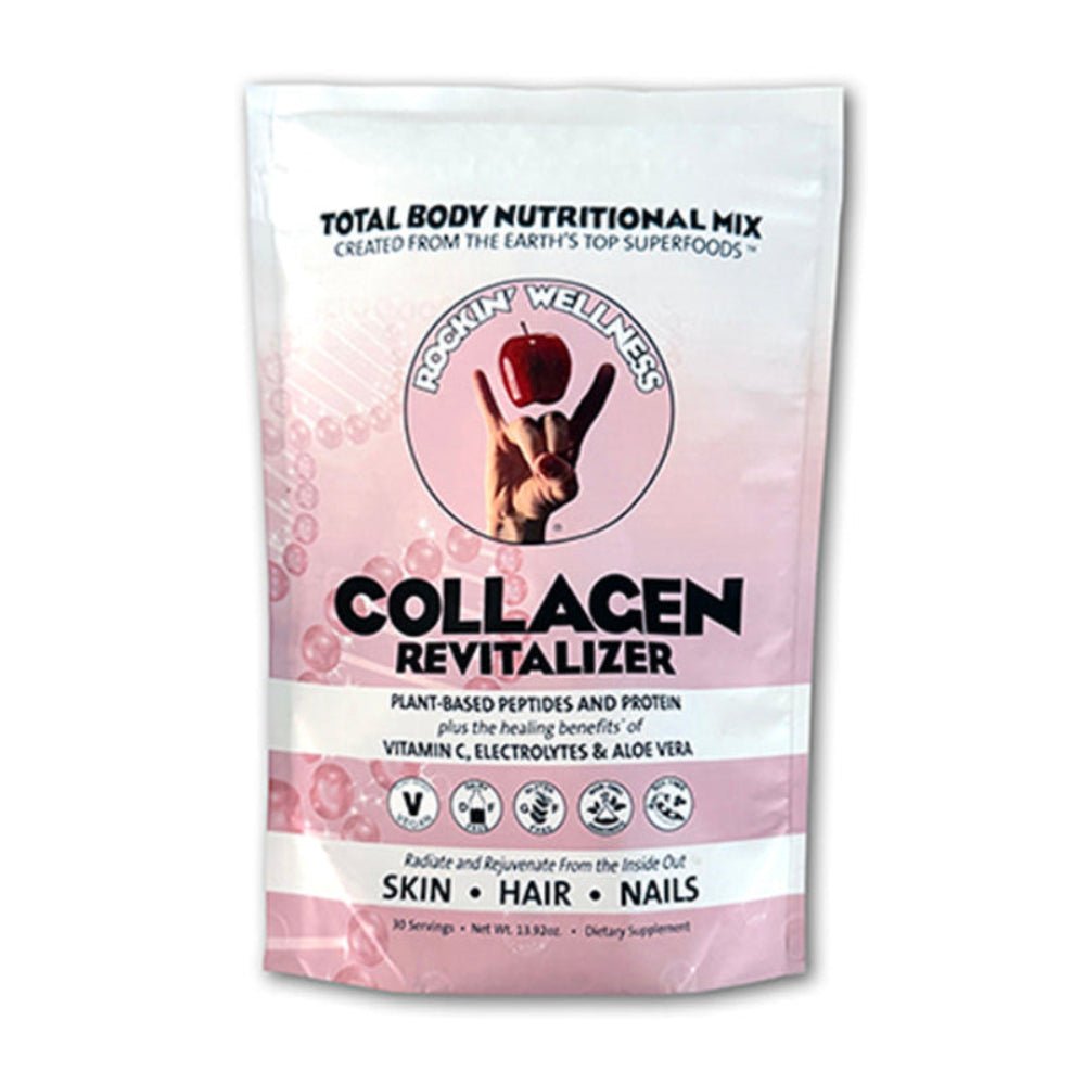 collagen plant based Rockin Wellness Vegan Collagen Revitalizer – Plant-Based Collagen Peptides