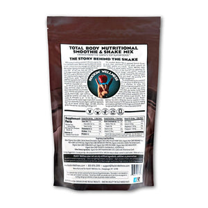 Rockin Wellness Vegan Chocolate Cacao Superfood Nutritional Shake Mix - Vegan Superfood by Rockin Wellness