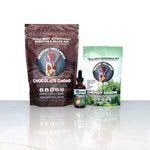 Rockin Wellness Immunity Support Bundle - Chocolate Cacao, Energy Greens and Mushroom Defense Tincture