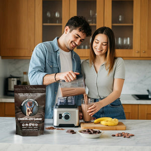 Rockin Wellness Vegan Chocolate Cacao Superfood Nutritional Shake Mix - Vegan Superfood by Rockin Wellness
