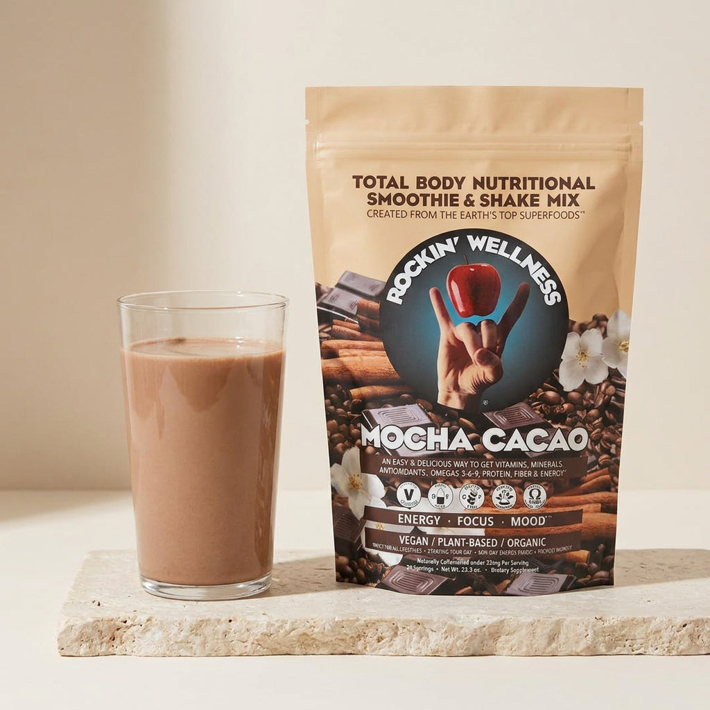 Rock Star Café Bundle | Mocha & Vanilla Shake Kit | Rockin Wellness