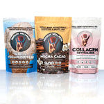 REJUVENATING ESSENTIALS MOCHA - Mocha Nutrition, Vegan Vanilla Protein Shake Mixes and Collagen Revitalizer
