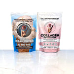 Rockin Wellness Strength and Power Bundle - Vegan Vanilla Protein Shake and Collagen