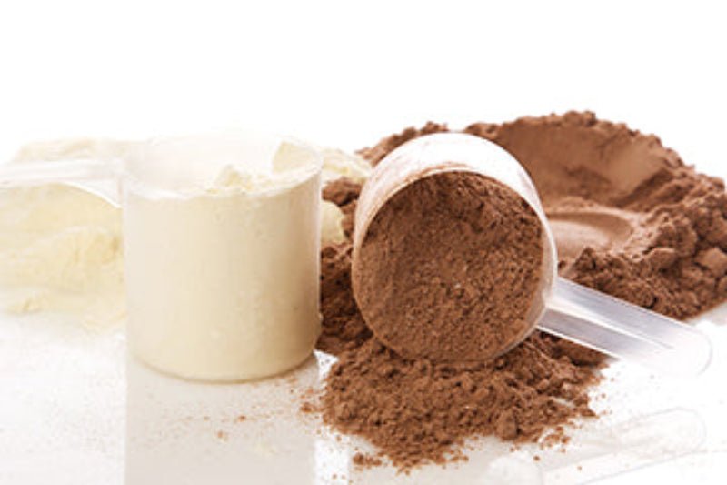 
                
                    Load image into Gallery viewer, chocolate &amp;amp; vanilla powder in scoops
                
            